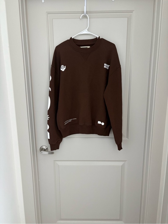 Other - Woodbird Brown Graphic Crewneck Sweatshirt Men’s EUR S / US Small Oversized